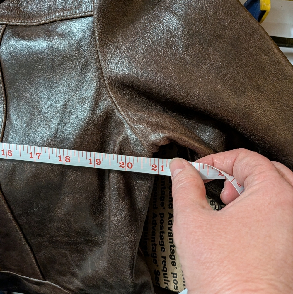 Wilsons Leather Dark Brown Jacket - Picture 7 of 9